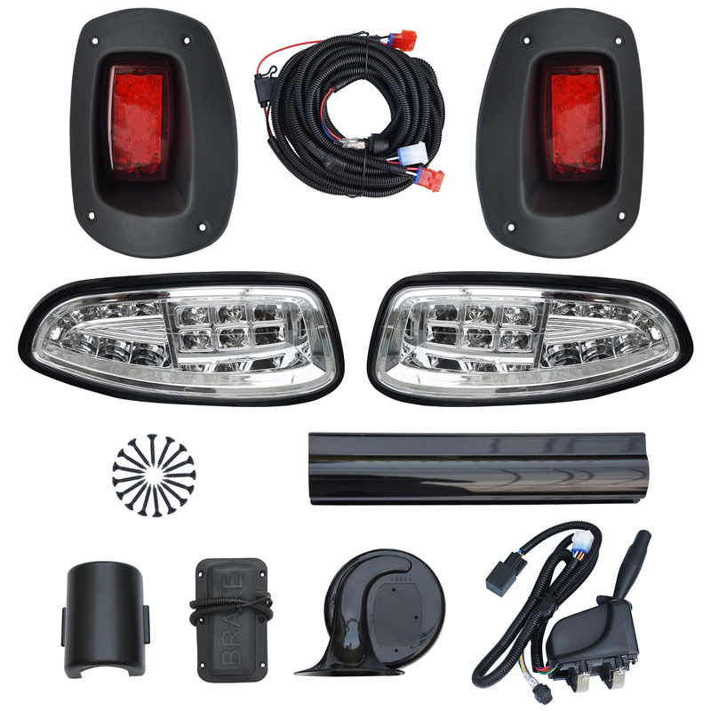 EZGO RXV LED হেডলাইট এবং LED টেইললাইটের জন্য গল্ফ কার্ট এলইডি ডিলাক্স লাইট কিট