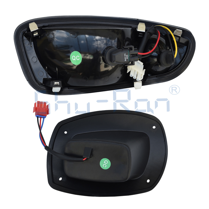 EZGO RXV গল্ফ কার্ট বেসিক স্ট্রীট লিগ্যাল হ্যালোজেন লাইট কিট w/LED টেইল লাইট